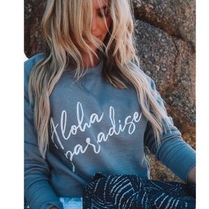 Jax Sea Aloha Paradise Reversible Pullover